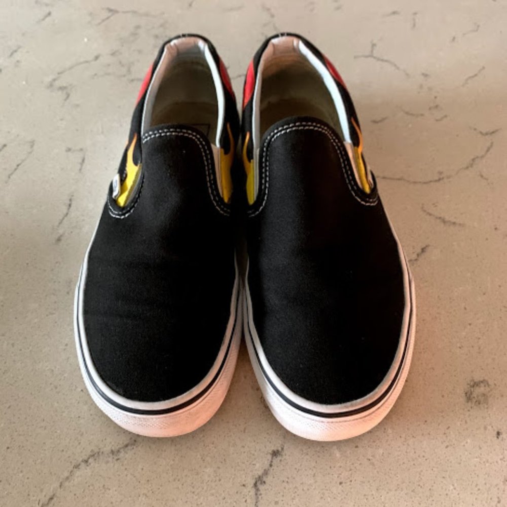Vans Classic Slip On Flames